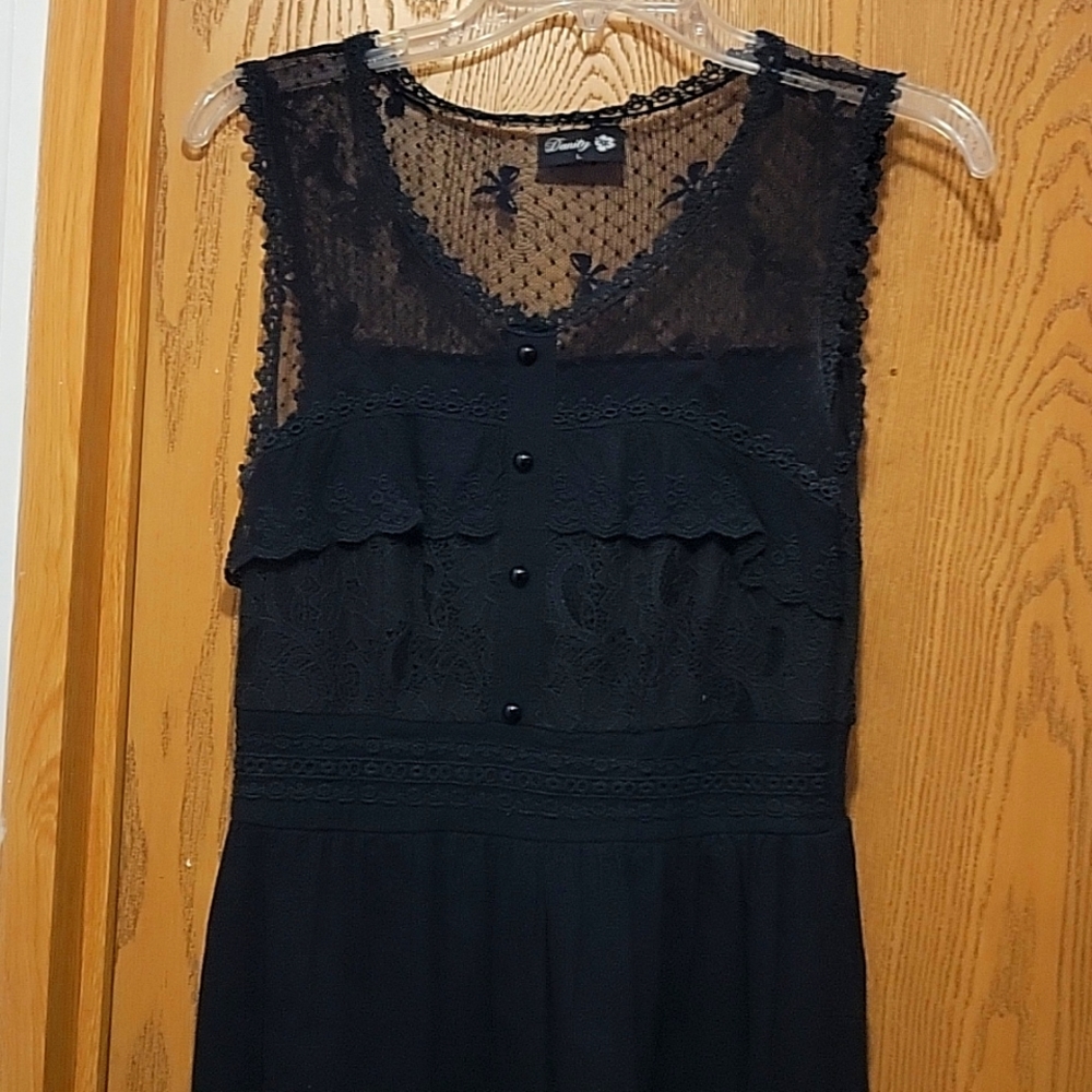 Black Lace Dress